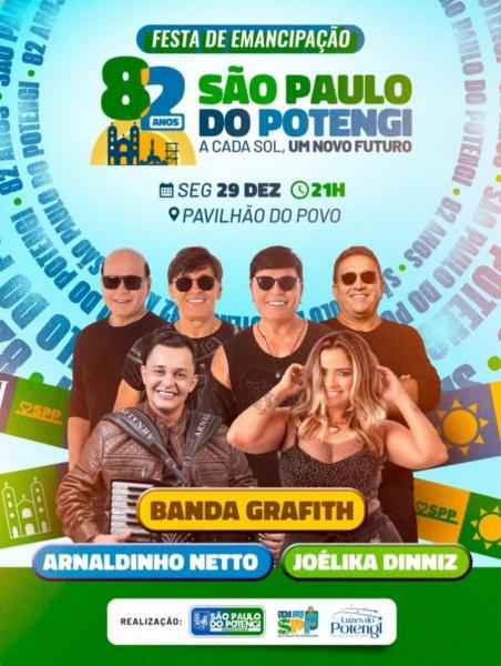 Banda Grafith, Arnaldinho Netto e Joélika Dinniz