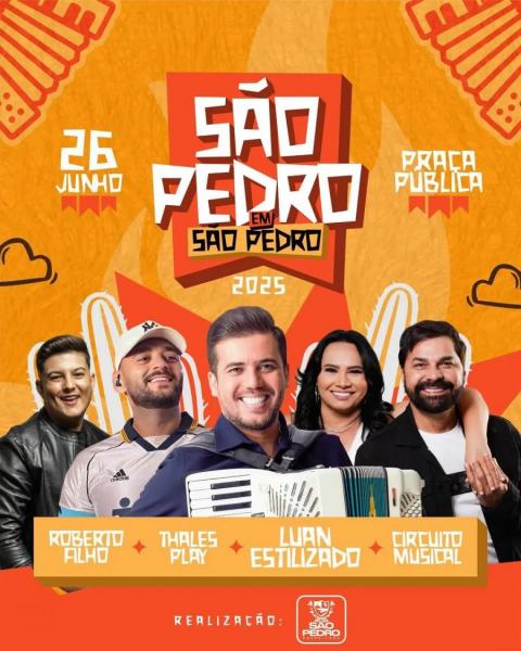 Luan Estilizado, Roberto Filho, Thales Play e Circuito Musical - São Pedro em São Pedro 2025