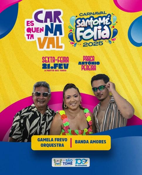Gamela Frevo Orquestra e Banda Amores - Esquanta Carnaval Santomé Folia 2025