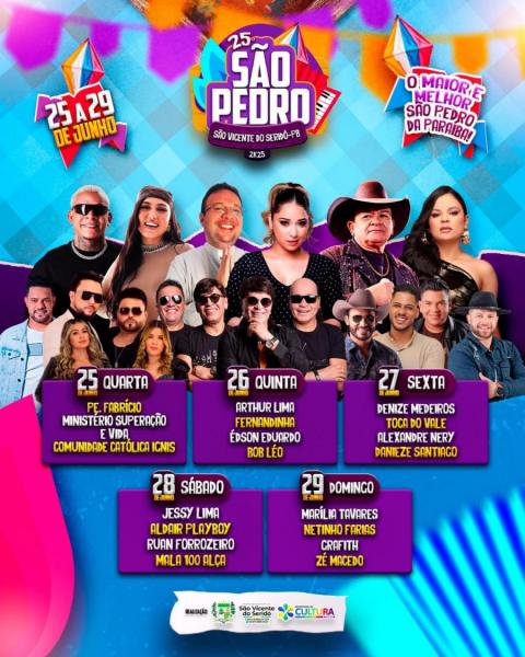 Denize Medeiros, Toca do Vale, Alexandre Nery e Danieze Santiago - 25º São Pedro 2025