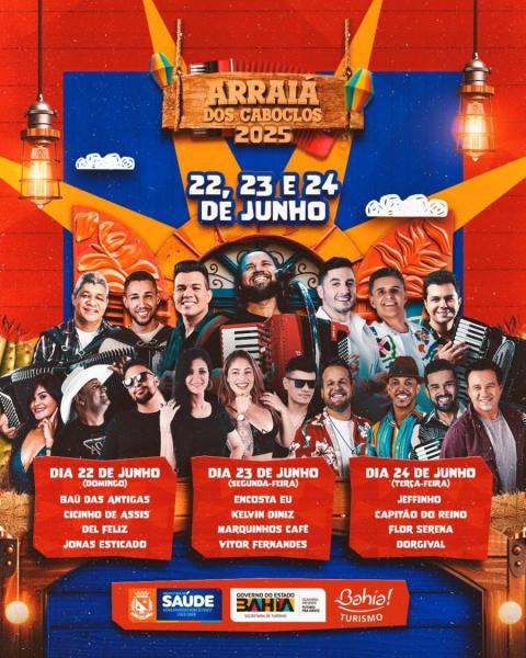 Enconsta Eu, Kelvin Diniz, Marquinhos Café e Vitor Fernandez - Arraiá dos Caboclos 2025