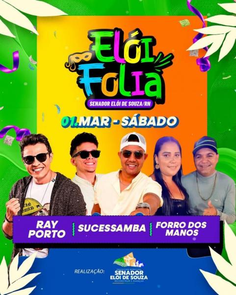 Ray Porto, Sucessamba e Forró dos Manos - Elói Folia 2025