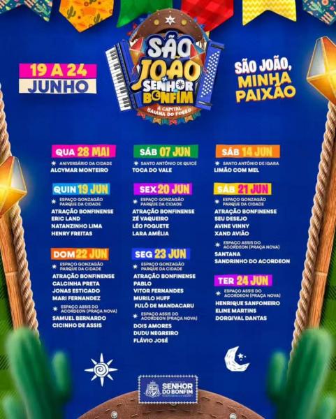 Henrique Sanfoneiro, Eline Martins e Dorgival Dantas