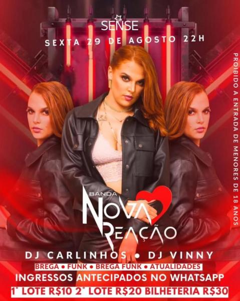 Banda Nova Reação, Dj Carlinhos e Dj Vinny
