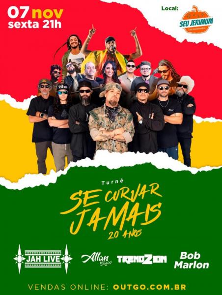 Jah Live, Allan, Trenozion e Bob Marlon - Se Curvar Jamais