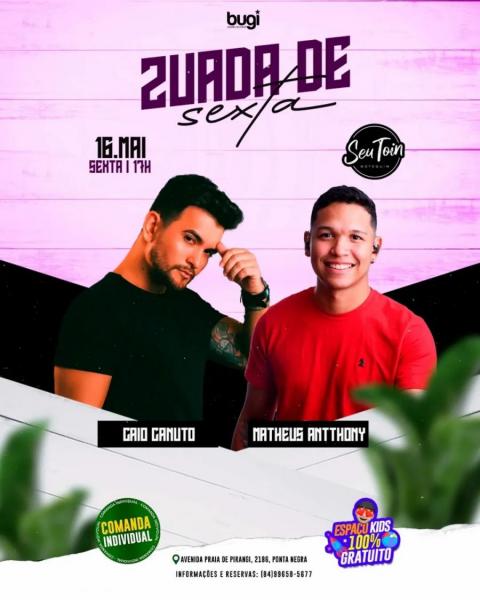 Caio Canuto e Matheus Antthony