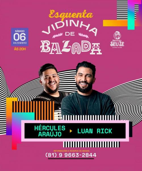 Hércules Araújo e Luan Rick - Vidinha de Balada
