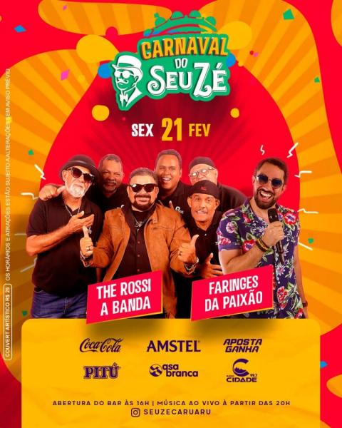 The Rossi A Banda e Faringes da Paixão - Carnaval do Seu Zé 2025