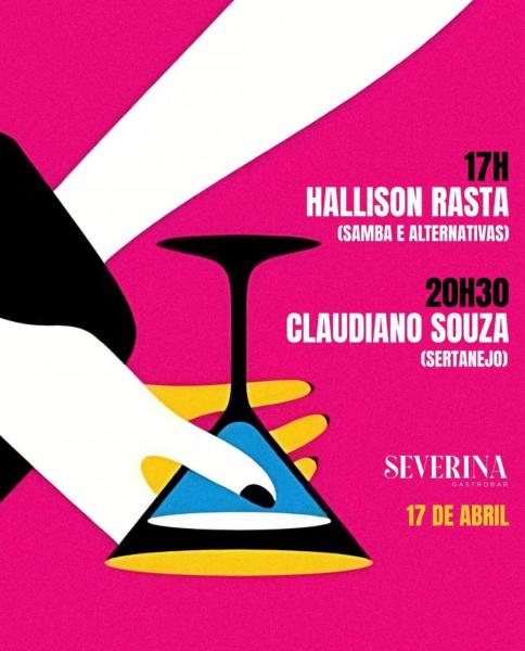 Hallison Rasta e Claudiano Souza