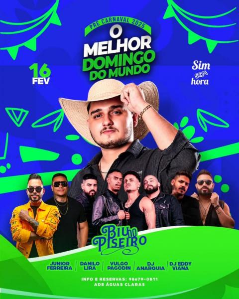 Biu do Piseiro, Júnior Ferreira, Danilo Lira, Vulgo Pagodin, Dj Anarqui e Dj Eddy Viana - O Melhor Domingo do Mundo