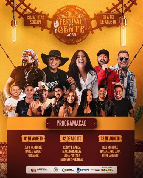 Igor Kannario, Banda Seeway e Peruanno - Festival da Gente 2025