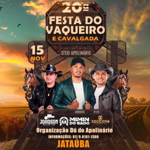 Joadson, Mimin do Gado e Zé Cícero - 20ª Festa do Vaqueiro 2025