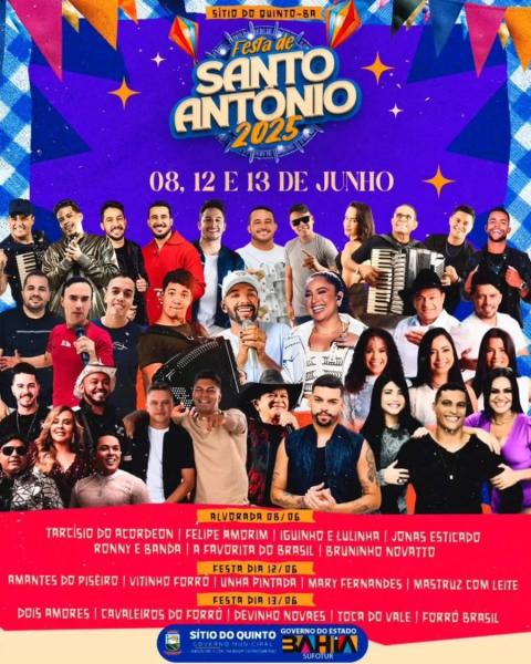 Amantes do Piseiro, Vitinho Forró, Unha Pintada, Mary Ferandes e Mastruz com Leite - Santo Antônio 2025