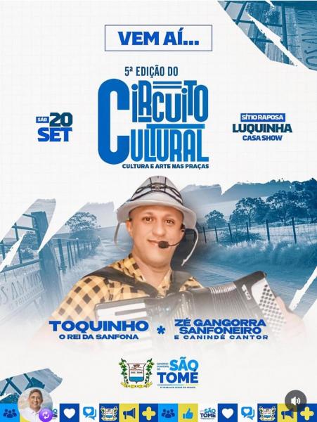 Toquinho O Rei da Sanfona e Zé Gangorra Sanfoneiro - 5º Circuito Cultural 2025