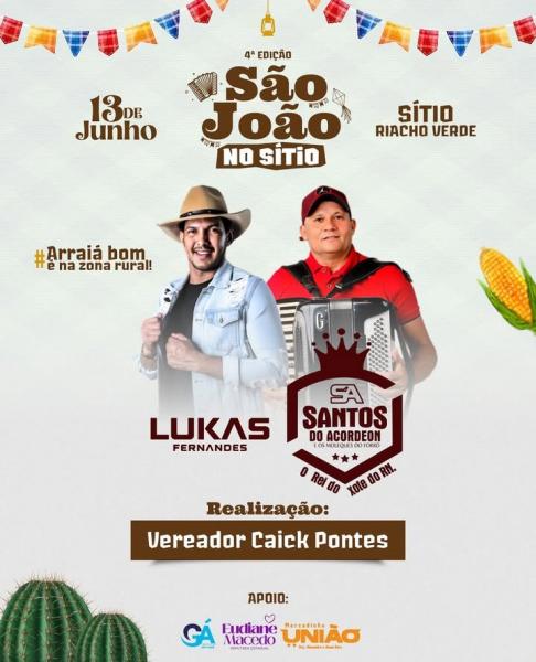 Lukas Fernandes e Santos do Acordeon - 4º São João no Sítio 2025