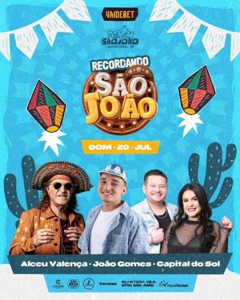 Alceu Valença, João Gomes e Capital do Sol - Recordando o São João
