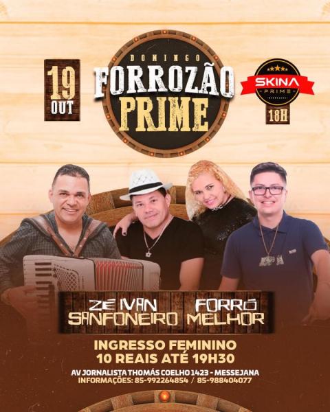 Zé Ivan Sanfoneiro e Forró Melhor - Forrozão Prime