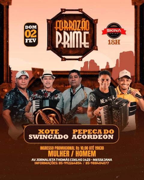 Xote Swingado e Pepeca do Acordeon - Forrozão Prime
