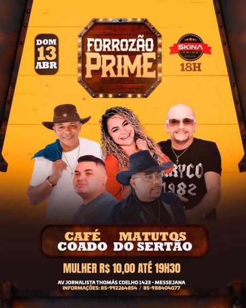 Café Coado e Matutos do Sertão - Forrozão Prime