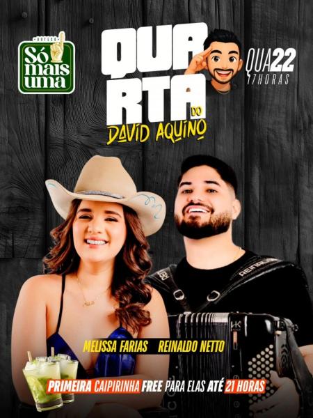 Melissa Farias e Reinaldo Neto