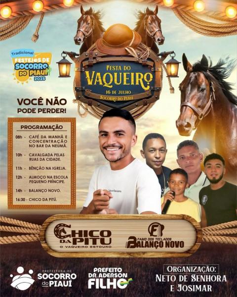Chico da Pitu e Fábio dos Teclados & Balanço Novo - Festa do Vaqueiro