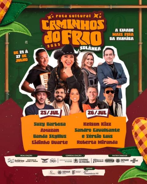 Ketson Kizz, Sandro Cavalcante & Tércio Luís e Roberta Miranda - Caminhos do Frio Solãnea 2025