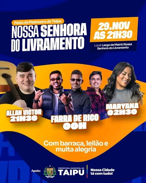 Allan Victor, Farra de Rico e Maryana - Nossa Senhora do Livramento