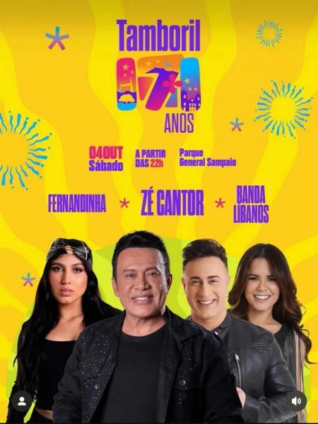 Zé Cantor, Fernandinha e Banda Libanos