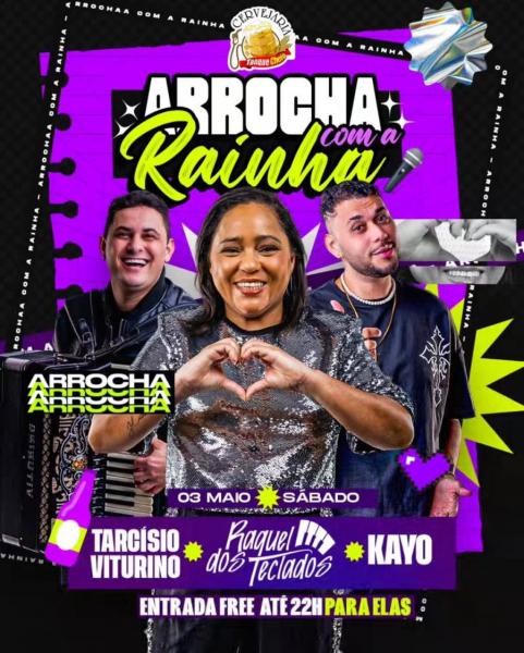Raquel dos Teclados, Tarcísio Viturino e Kayo - Arrocha com a Rainha
