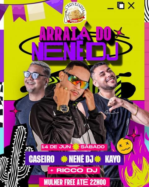 Caseiro, Nenê Dj e Kayo - Arraiá do Nenê Dj