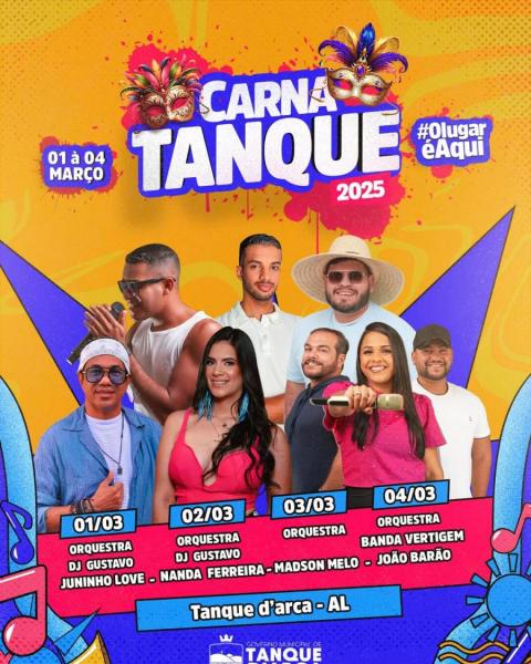 Banda Vertigem e João Barão - Carna Tanque 2025