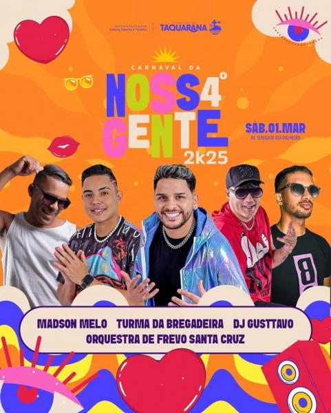 Madson Melo, Turma da Bregadeira, Dj Gusttavo e Orquestra de Frevo Santa Cruz - Carnaval da Nossa Gente 2k25