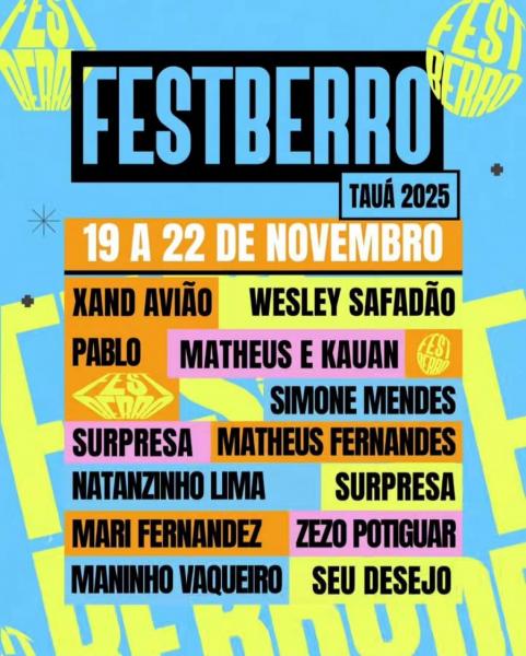 Matheus & Kauan, Simone Mendes e Matheus Fernandes - Festberro 2025