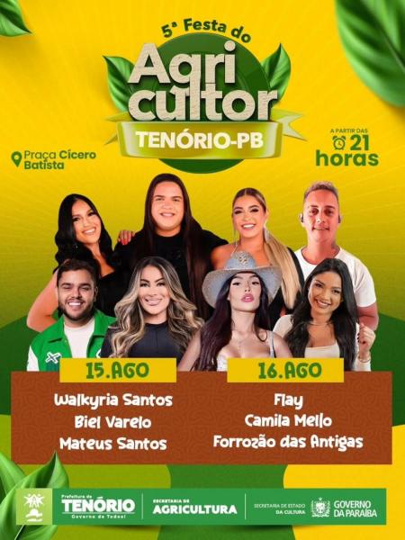 Flay, Camila Mello e Forrozão das Antigas - 5ª Festa do Agricultor 2025