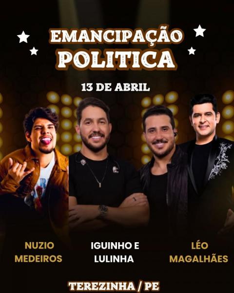 Iguinho & Lulinha, Nuzio Medeiros e Léo Magalhães