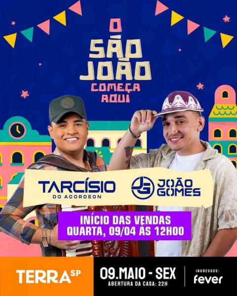 Tarcísio do Acordeon e João Gomes - O São João começa aqui