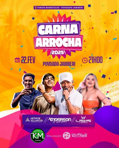 Arthur Allancid, Anderson e Liene - Carna Arrocha 2025