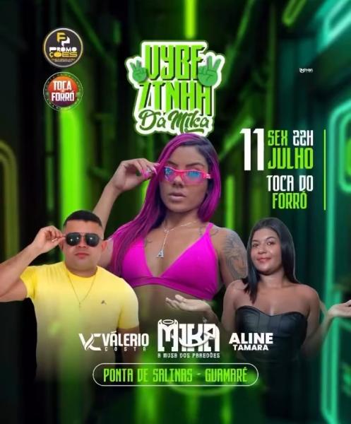 Mika, Valério Costa e Alina Tamara - Vybezinha da Milca