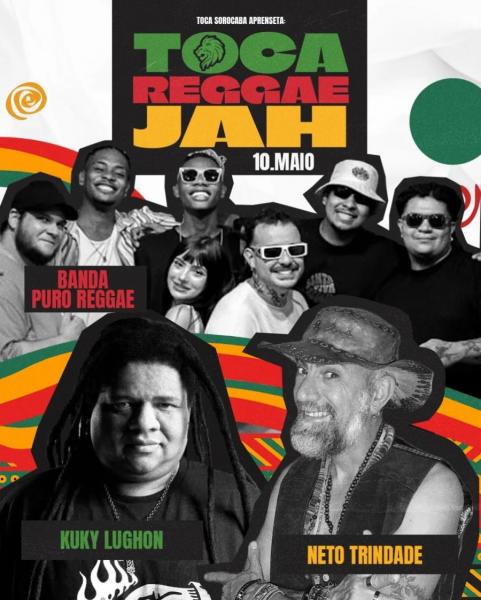 Banda Puro Reggae, Kuky Lughon e Neto Trindade - Toca Reggae Jah