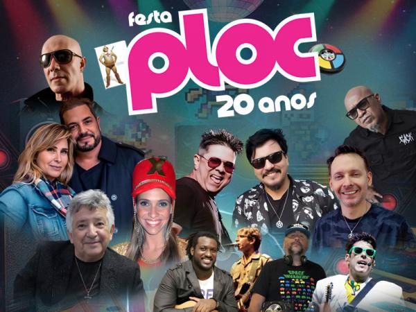 Trem da Alegria, Paquitas, Alex Gill, Conrado, Andrea Sorvetão, Banda Ploc, Síndico Du Ben, Daniel Del Sarto e DJ Dom LV - Festa PLOC 20 Anos