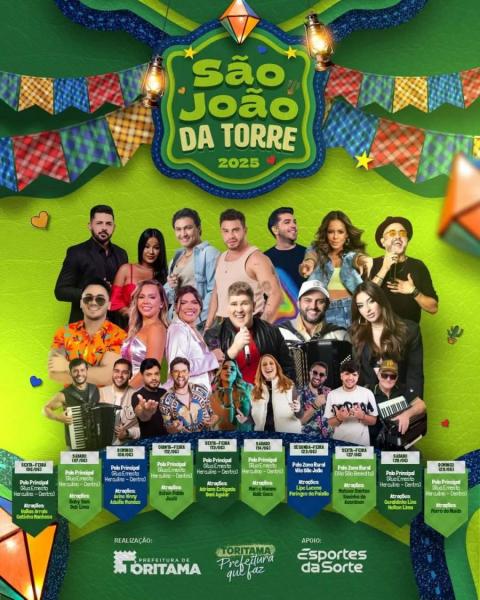 Mari & Raiane e Kaik Goes - São João da Torre 2025