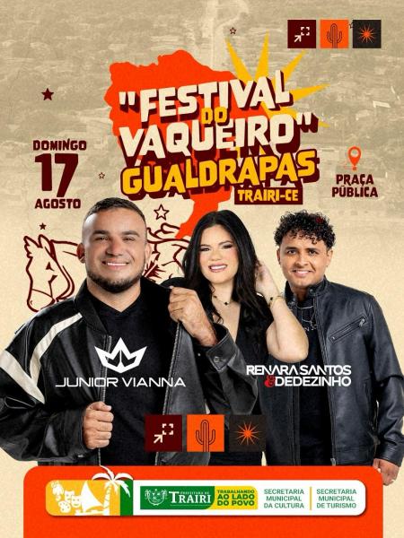 Junior Vianna e Renara Santos & Dedezinho - Festival do Vaqueiro Gualdrapas 2025