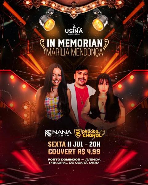 Nana Costa e Na Pegada do Chakal - In Memoriam Marília Mendonça