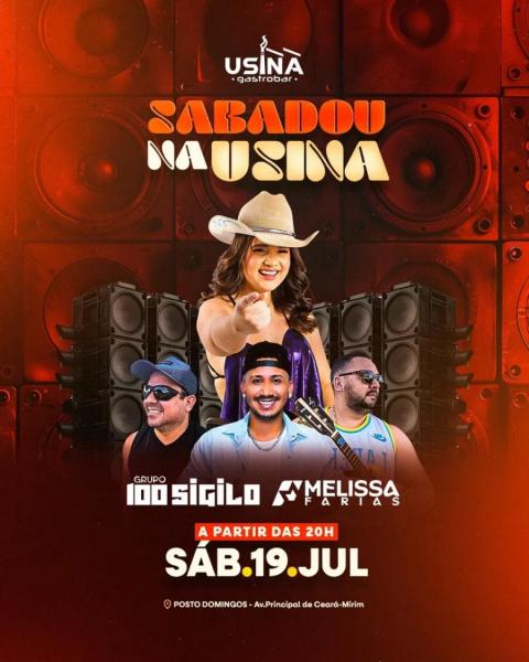 Grupo 100 Sigilo e Melissa Farias