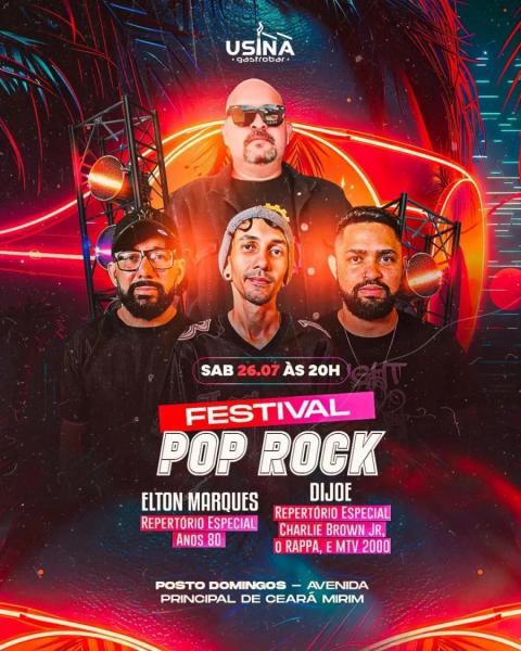 Elton Marques e Dj Joe - Festival Pop Rock