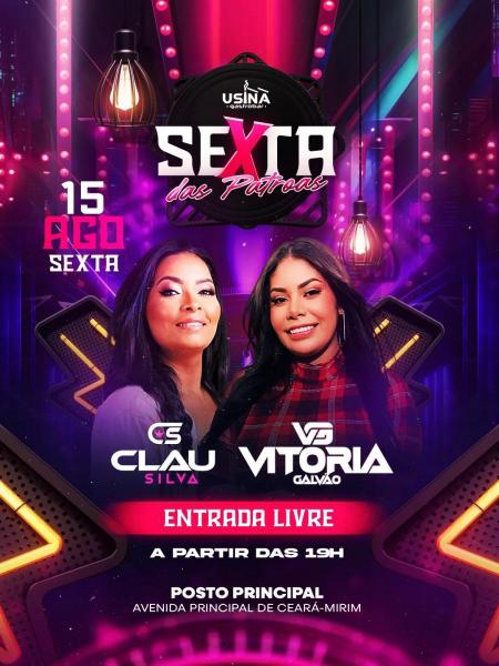 Clau Silva e Vitória Galvão