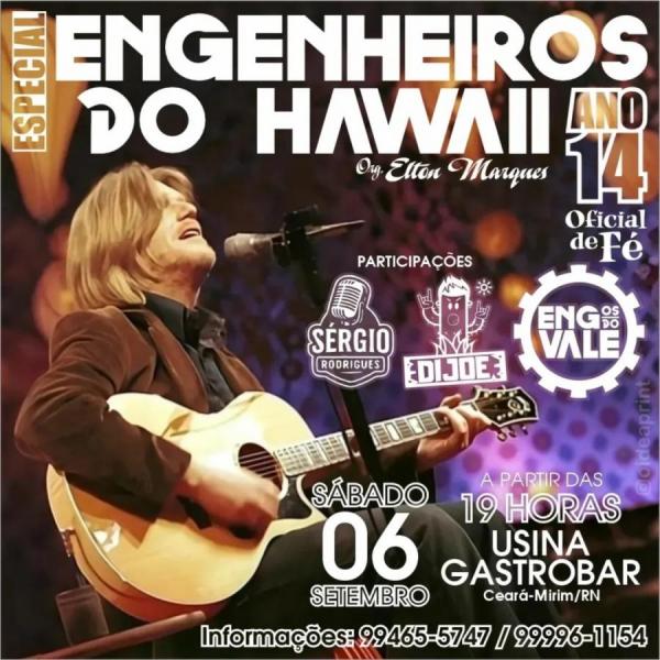 Elton Marques canta Engenheiros do Hawaii