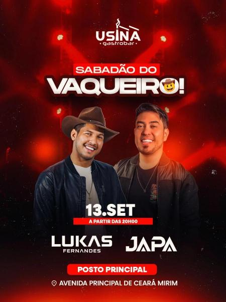 Lukas Fernandes e Japa - Sabadão do Vaqueiro