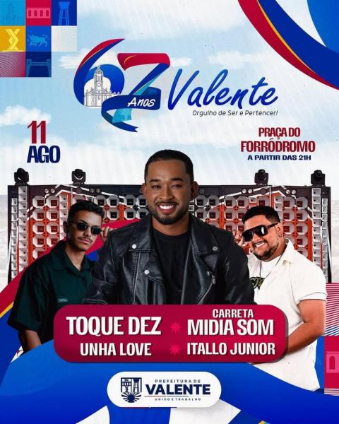 Toque Dez, Unha Love, Midia Som e Itallo Junior