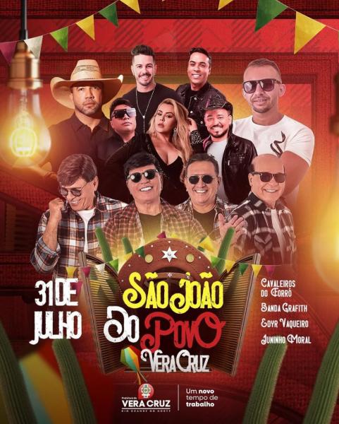 Cavaleiros do Forró, Banda Grafith, Edyr Vaqueiro e Juninho Moral